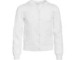 Кардиган Janie and Jack Pointelle с ажурной вязкой для девочек