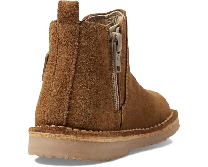 Детские ботинки Cienta Kids Shoes из замши на молнии с эластичной вставкой