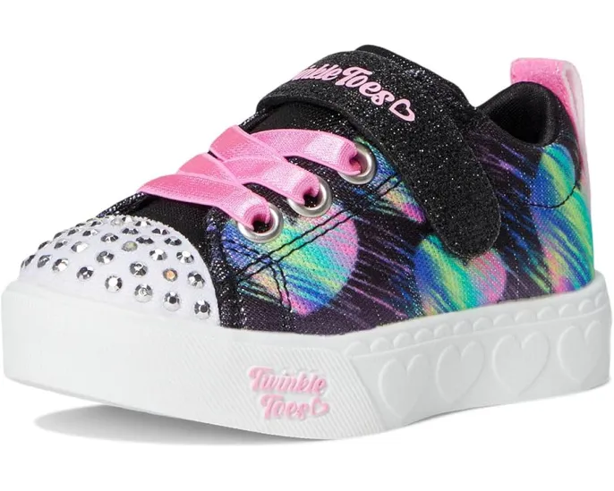 Босоножки SKECHERS KIDS Heart Steps с подсветкой и стразами
