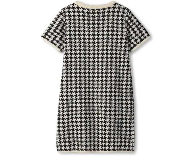 Платье-свитер Hatley Kids с регланными рукавами и ребристым подолом