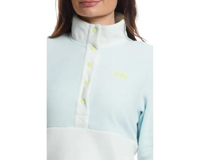Толстовка Helly Hansen Daybreaker Snap Pullover из переработанного флиса с застежкой на кнопки