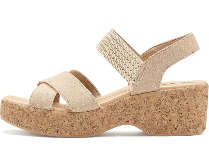 Босоножки Verity Slingback от LifeStride на танкетке с квадратным носком