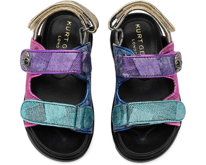 Kurt Geiger London Kids Mini Orson сандалии на липучке для малышей