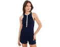 Топ Maren Contrast Henley Tank 525 america с контрастной отделкой