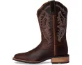 Ковбойские сапоги Ariat Olena Western с широким квадратным носком и подошвой SMARTLITE