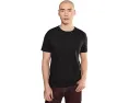 Футболка John Varvatos Stanley Crew с текстурой и черным цветом