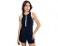 Топ Maren Contrast Henley Tank 525 america с контрастной отделкой