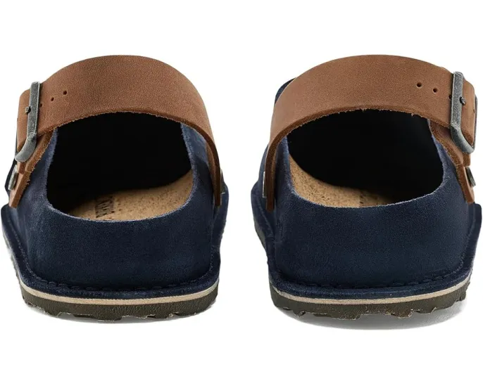 Клоги Birkenstock Lutry 365 из замши и масленой кожи