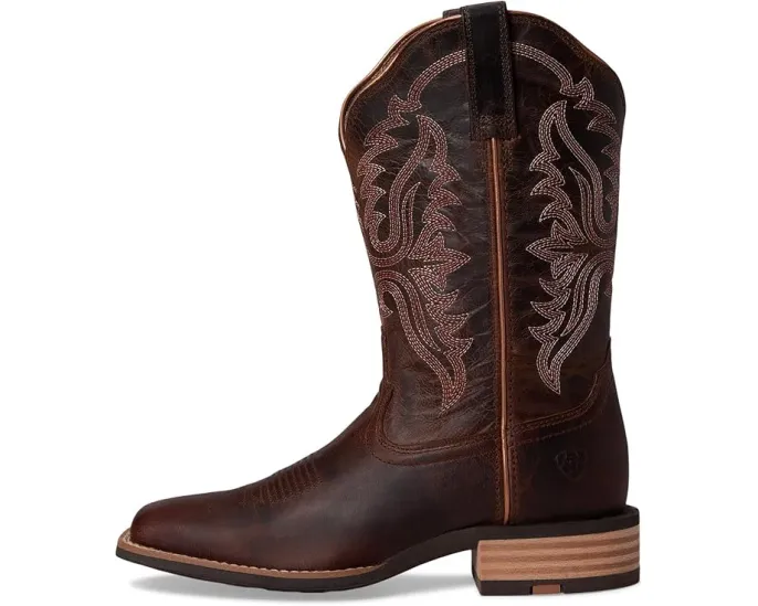 Ковбойские сапоги Ariat Olena Western с широким квадратным носком и подошвой SMARTLITE