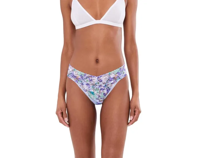 Стринги Hanky Panky Signature Lace с принтом