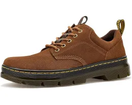 Кожаные туфли Dr. Martens Reeder на массивной подошве