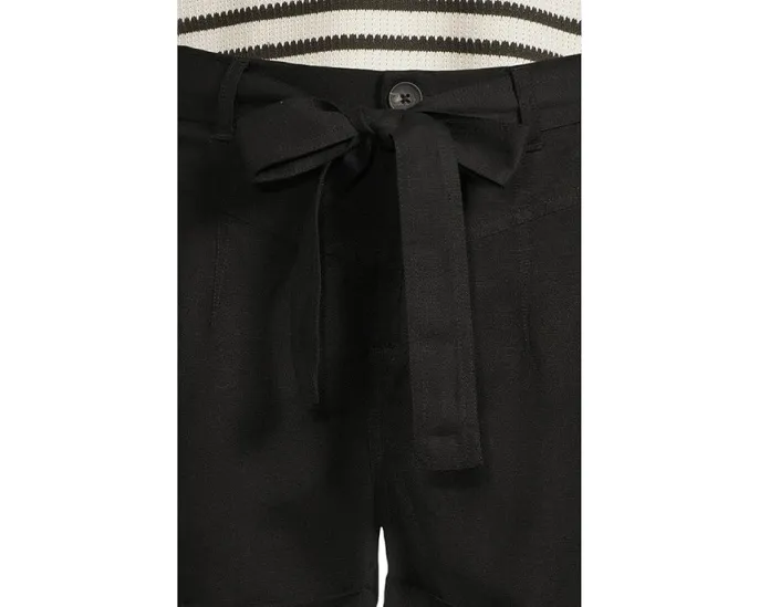 Шорты Sanctuary Daylight из льна и вискозы с поясом на завязках