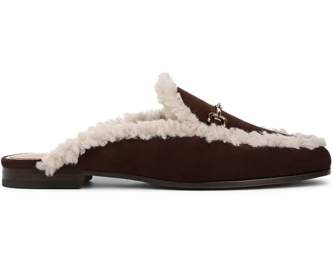 Мюли Sam Edelman Linnie Cozy с меховой отделкой и низким каблуком