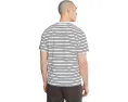 Футболка Lacoste из хлопка в полоску с вышитым логотипом