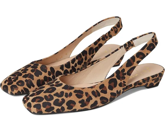 Балетки French Sole Mischa с открытой пяткой и квадратным носком