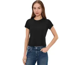 Кроп-футболка AG Jeans Sadie Crew Neck с винтажным кроем 90-х