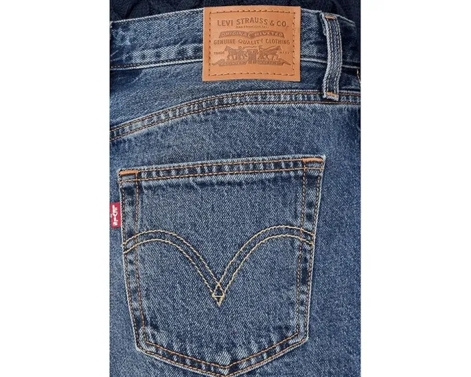 Юбка Levi's Icon из денима средней посадки с классическими карманами