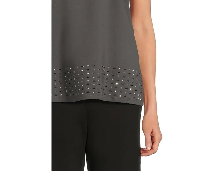 Туника Vince Camuto без рукавов с высоким воротником