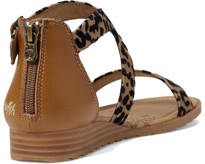 Сандалии Blowfish Malibu Aida-K для детей на микроклине с застежкой на молнию