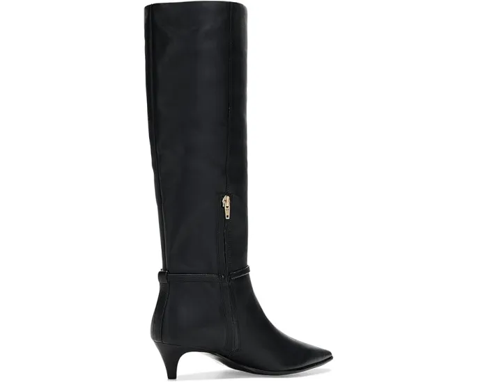 Высокие сапоги Madewell Eliza из кожи с пряжками на небольшом каблуке