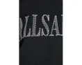 Худи Dash Lila Sweat от AllSaints вымытый черный цвет