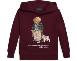 Толстовка Polo Ralph Lauren Kids с капюшоном и принтом Polo Bear из мягкого флиса для малышей