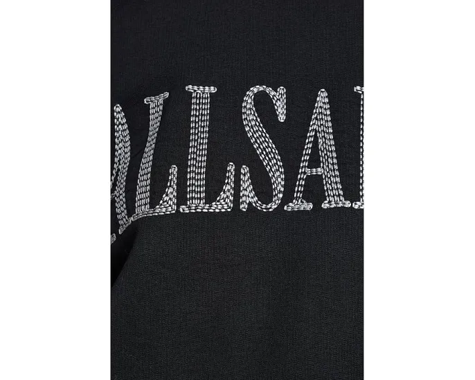 Худи Dash Lila Sweat от AllSaints вымытый черный цвет