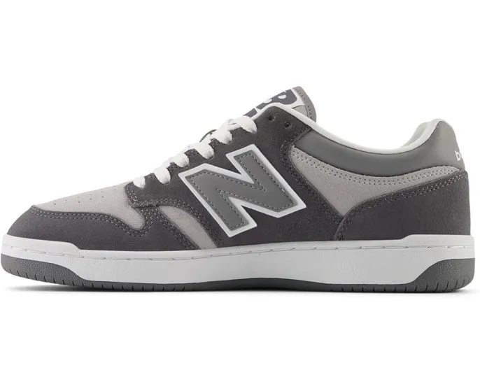 Кроссовки New Balance BB480L v1 с кожаным верхом и резиновой подошвой