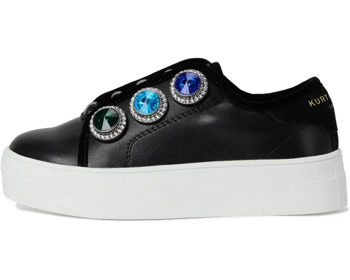 Kurt Geiger London Kids кроссовки Mini Laney Octavia с кожаным верхом и декором