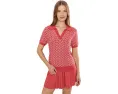 Топ Varley Ezrella Knit с воротником и ребристой отделкой