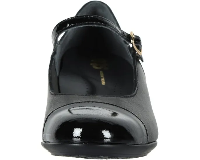 Туфли SAS Isabel Mary Jane Comfort Heel с ремешком и принтом рептилии