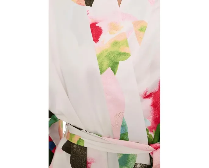 Кимоно Natori Calypso с поясом и открытой передней частью