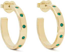 Массивные серьги-конго Kate Spade New York Set in Stone