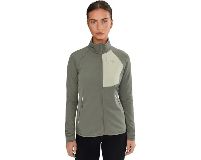 Толстовка Arc'teryx Delta из флиса Polartec Power Dry с карманами на молнии