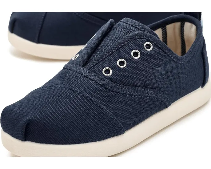 Кроссовки TOMS Kids Cordones Plus для детей с хлопковым верхом и подошвой ТПУ