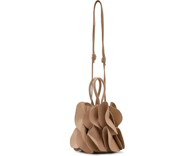 Кожаная сумка-цветок Leather Flower Handbag FARM Rio