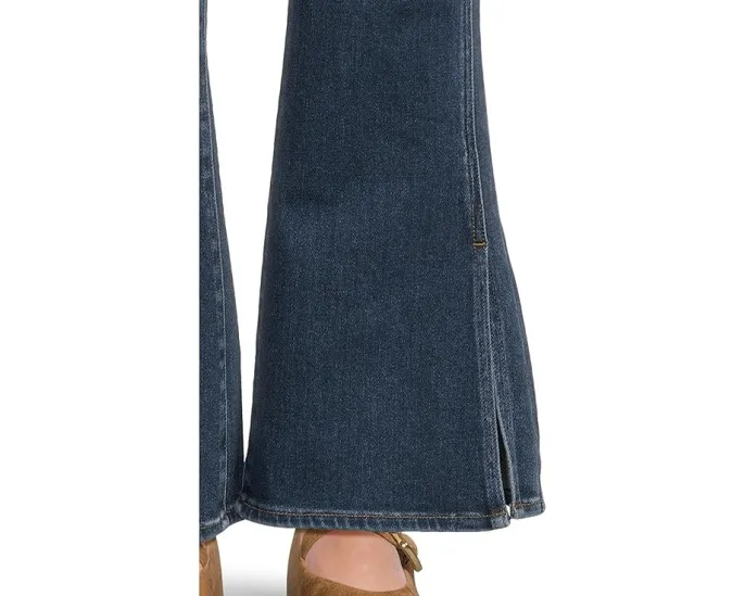 Джинсы Paige Hr Laurel Canyon 32" W Fwd Pnl In Desolate с клешем