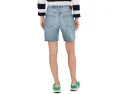 Шорты AG Jeans Ex-Boyfriend Mid Rise Slouchy с расслабленным кроем и длиной по шву 7 дюймов