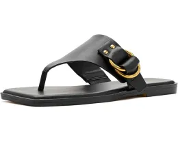 Сандалии Franco Sarto L-Mavie2 на плоской подошве с плетением и регулируемой пряжкой