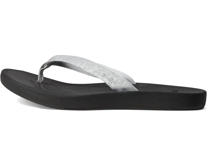 Сандалии Sanuk Cosmic Shores Leopard с металлическим принтом и стелькой из пены Bloom