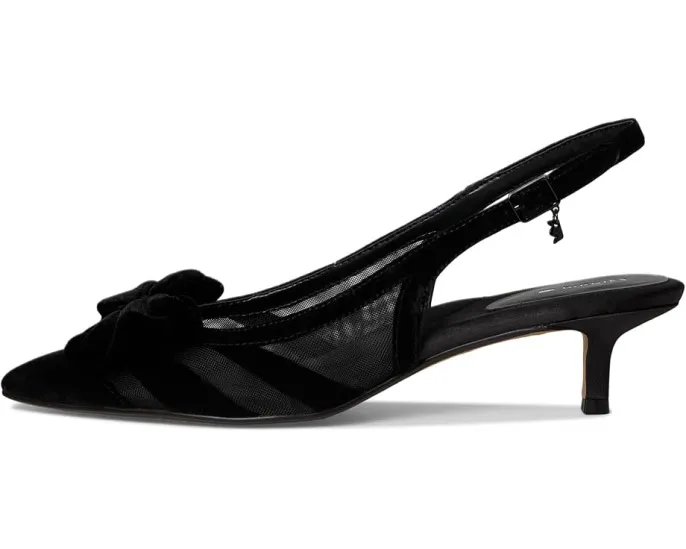 Туфли-лодочки Birdies Goldfinch Kitten Heel Mesh на каблуке с сетчатым верхом