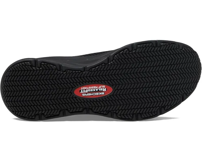 Рабочие туфли Skechers D'lux Walker SR с мягким мыском и сетчатым верхом