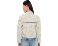 Стеганая куртка Love Song Floral Quilted Jacket с цветочным принтом на молнии