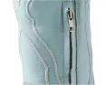 Высокие сапоги Corral Z5254 с вышивкой baby blue и квадратным каблуком