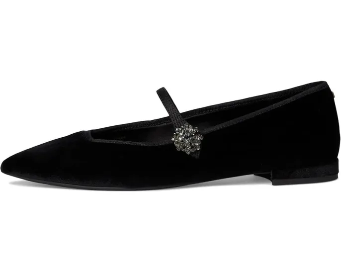 Туфли Birdies Goldfinch 15 Mary Jane Velvet с мысом и памятью формы