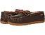Домашние тапочки-мокасины L.L.Bean Wicked Good Moosehide с подкладкой из овчины