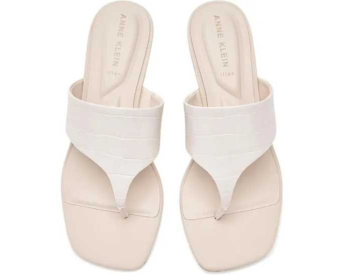 Сандалии-танкетки Anne Klein Willing с открытым носком
