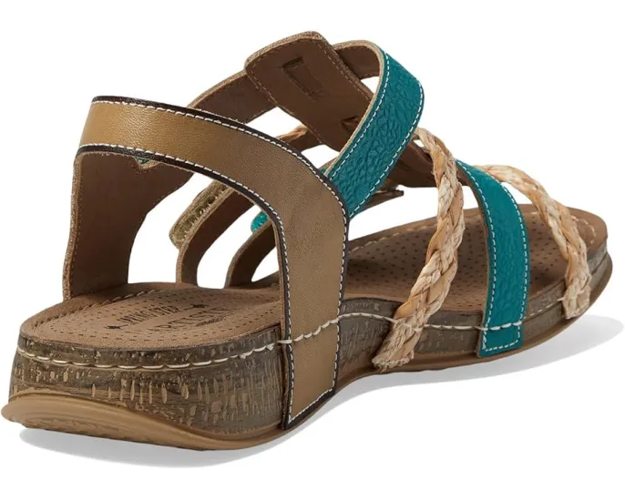 Сандалии Delila с изящным винтажным декором на регулируемых ремешках L'Artiste by Spring Step