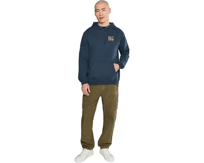 Толстовка Salty Crew Tried And True Fleece с капюшоном и карманом-кенгуру