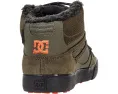DC Зимние кроссовки Pure High-Top WC WNT из нубука и баллистического нейлона